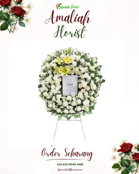 Krans Bunga Duka Venue Wedding Gading Serpong